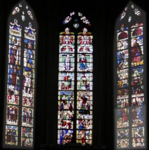 Vitraux du chœur de l'église de Vézelise